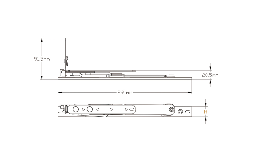 【沃特牌】VT-335、331特重型5.0专利家装铰链